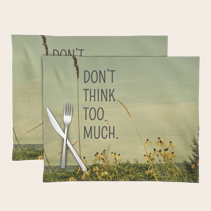 Travel Like A Bird Without a Care Placemat Gallery Image 1