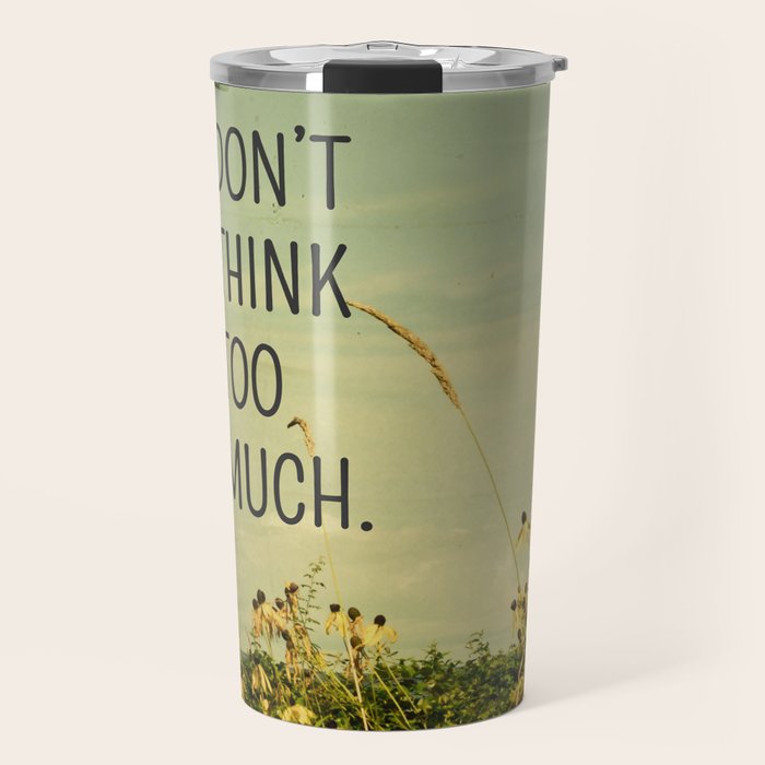 Travel Like A Bird Without a Care Travel Mug Gallery Image 1
