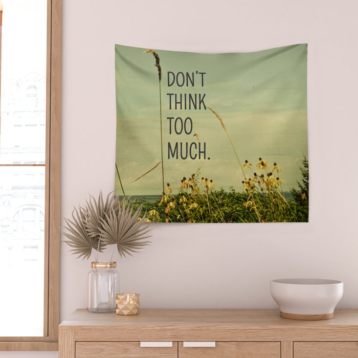 Travel Like A Bird Without a Care Wall Tapestry Gallery Image 2