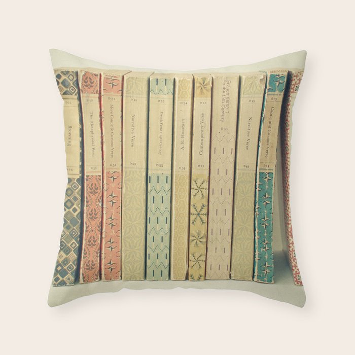 Old Books Throw Pillow Gallery Image 6