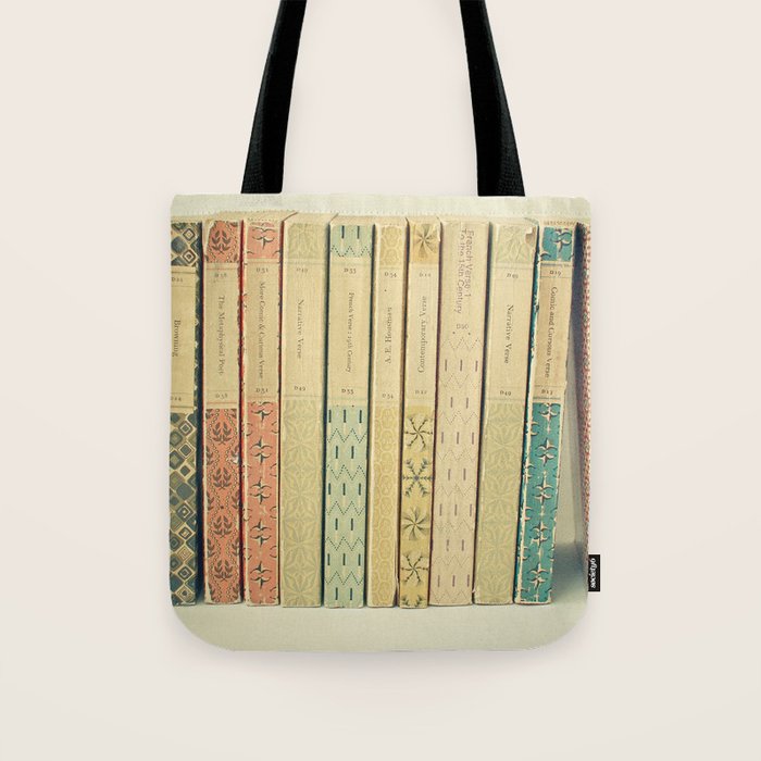 Old Books Tote Bag Gallery Image 1