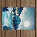 Morning Stars Outdoor Rug Gallery Image 1