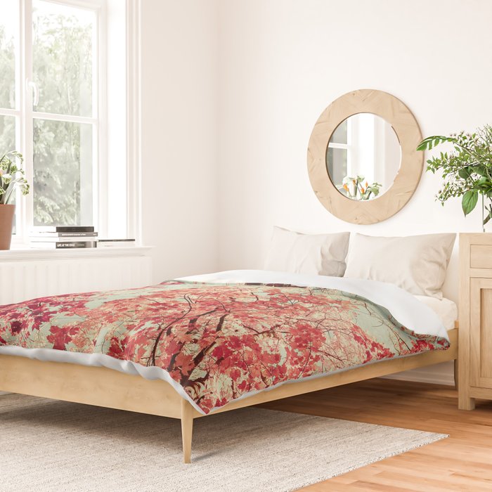 Autumn Inkblot Duvet Cover Gallery Image 2