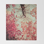 Autumn Inkblot Throw Blanket Gallery Image 2