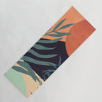 Abstract Art Tropical Leaves 16 Yoga Mat Gallery Image 1