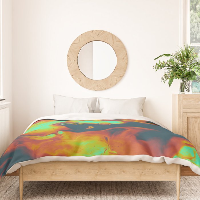DAY LIGHT AND BAD DREAMS IN A COOL WORLD FULL OF CRUEL THINGS Duvet Cover Gallery Image 3