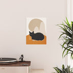 Minimal Abstract Art Cat 3 Poster Gallery Image 2