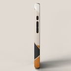 Minimal Abstract Art Cat 3 iPhone Case Gallery Image 2
