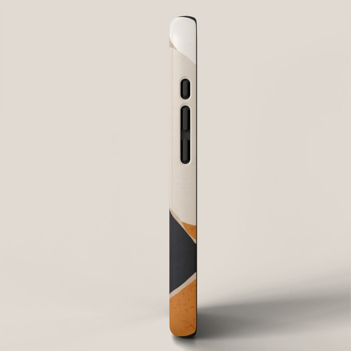 Minimal Abstract Art Cat 3 iPhone Case Gallery Image 2