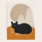 Minimal Abstract Art Cat 3 Poster Gallery Image 4
