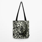 Skull Tote Bag Gallery Image 2