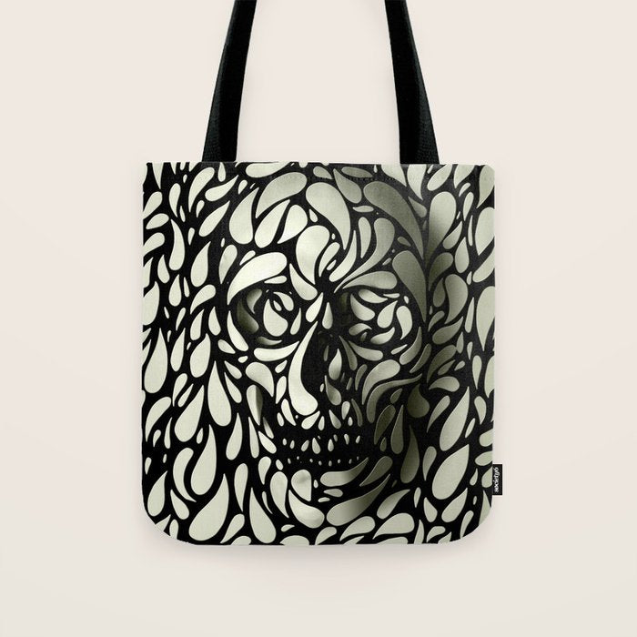 Skull Tote Bag Gallery Image 1