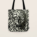 Skull Tote Bag Gallery Image 1