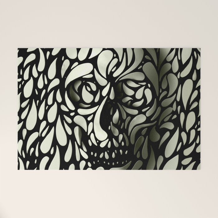 Skull Welcome Mat Gallery Image 1