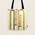 Read Books Tote Bag Gallery Image 1