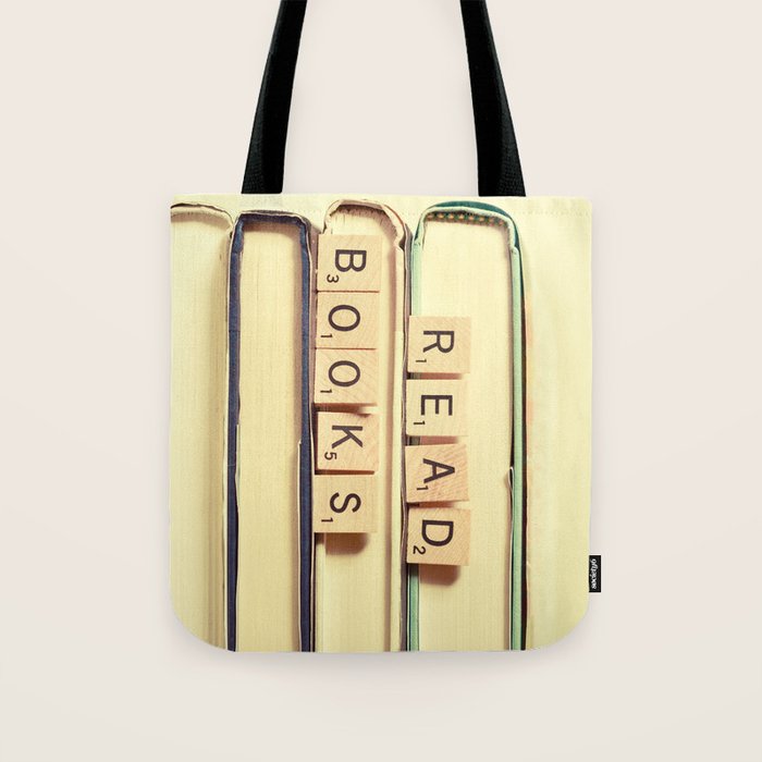 Read Books Tote Bag Gallery Image 1