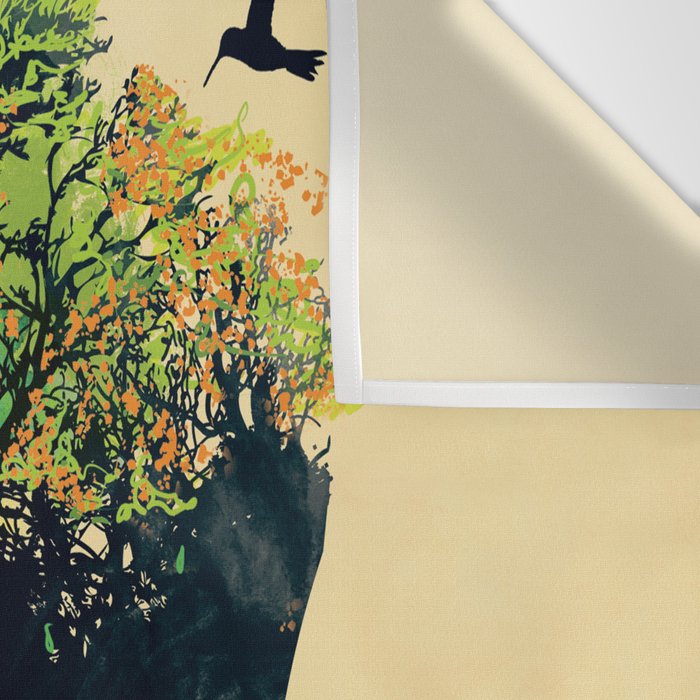 Watering (A Life Into Itself) Wall Tapestry Gallery Image 3