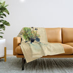 Watering (A Life Into Itself) Throw Blanket Gallery Image 1