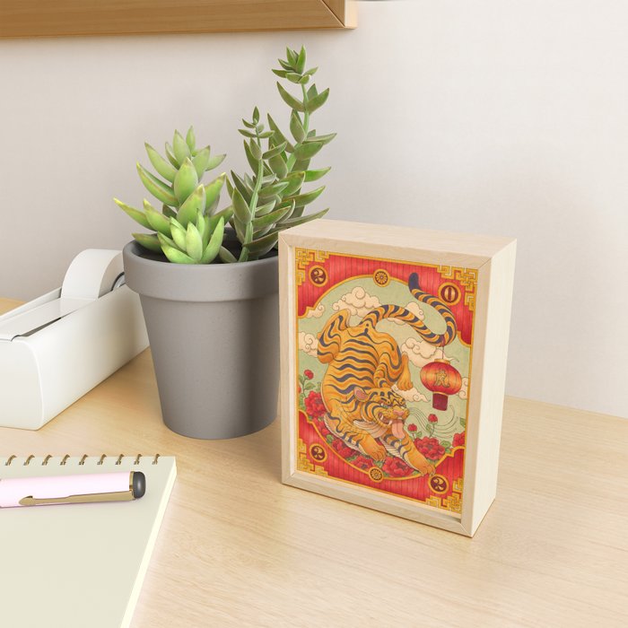 Year of the Tiger 2022 Mini Art Print Gallery Image 2