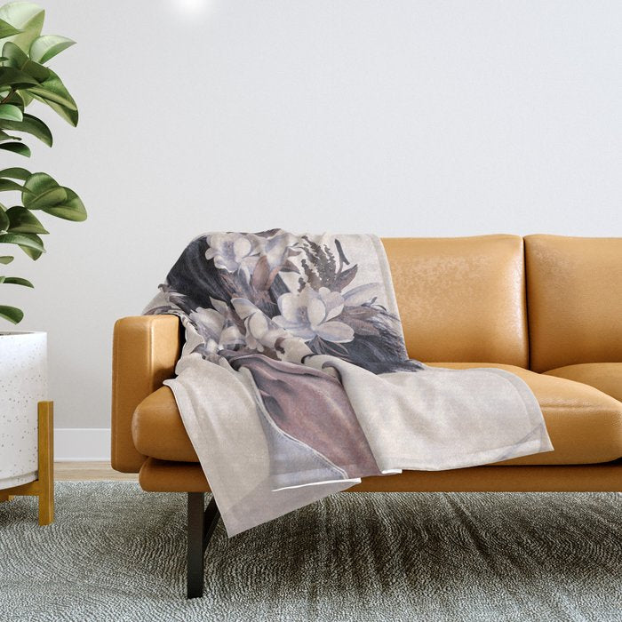 Hidden Beauty Throw Blanket Gallery Image 1