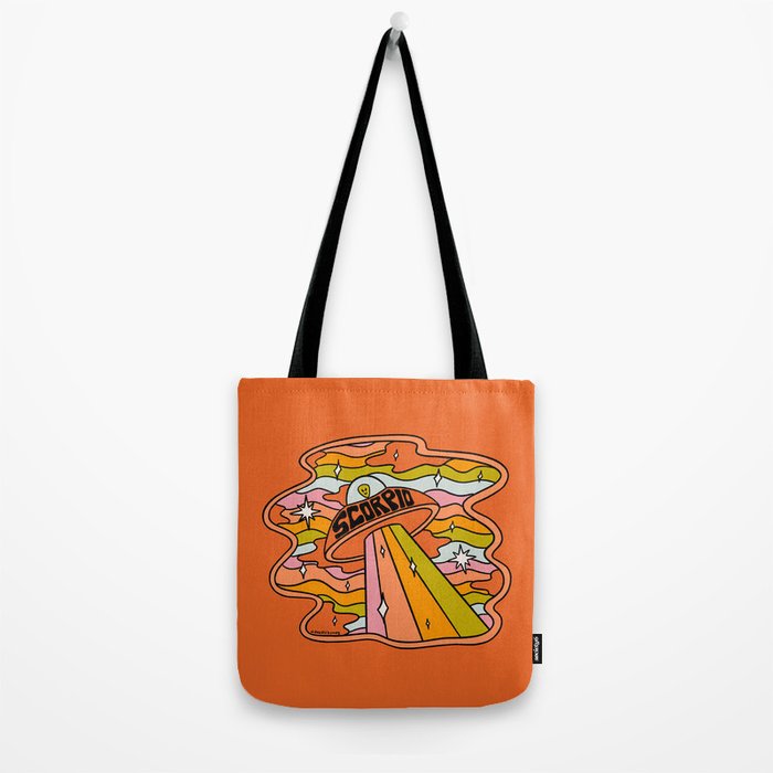 Scorpio UFO Tote Bag Gallery Image 2