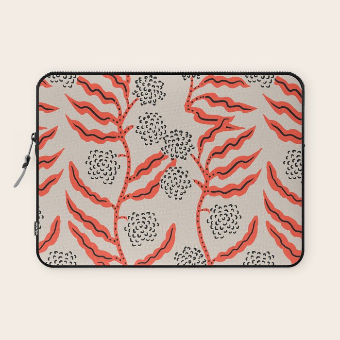 LA VILLE VINE CORAL Laptop Sleeve Gallery Image 1