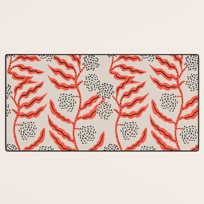 LA VILLE VINE CORAL Desk Mat Gallery Image 3