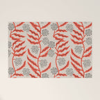 LA VILLE VINE CORAL Welcome Mat Gallery Image 1