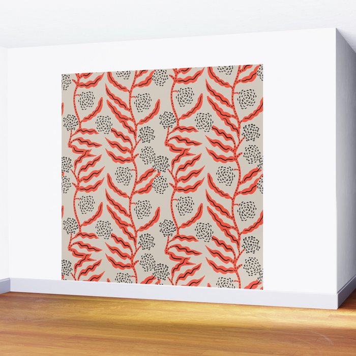 LA VILLE VINE CORAL Wall Mural Gallery Image 2