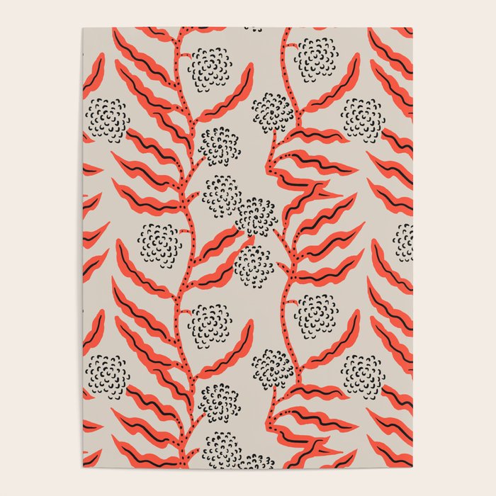 LA VILLE VINE CORAL Poster Gallery Image 4