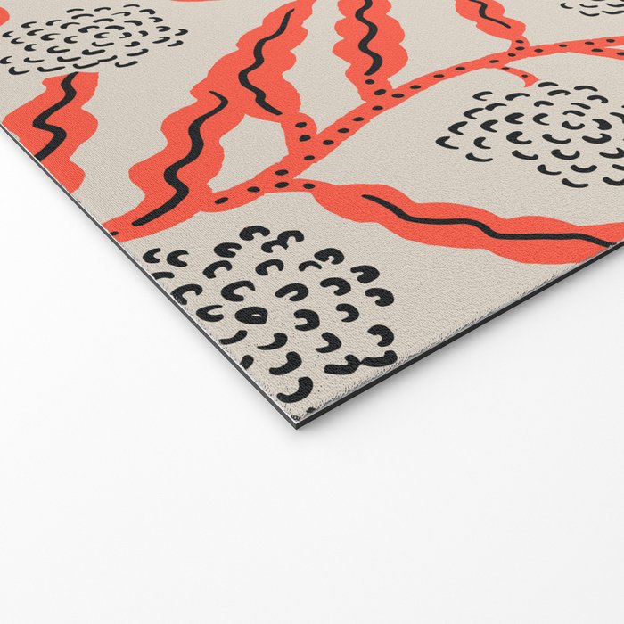 LA VILLE VINE CORAL Welcome Mat Gallery Image 2