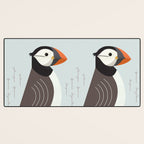 Atlantic Puffin, Bird of United Kingdom Desk Mat Gallery Image 3