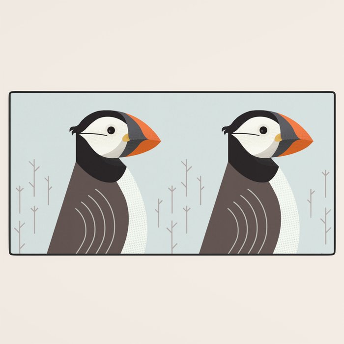 Atlantic Puffin, Bird of United Kingdom Desk Mat Gallery Image 3