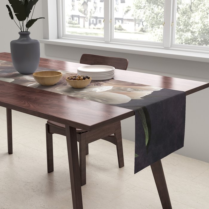 Midnight Peonies  Table Runner Gallery Image 2