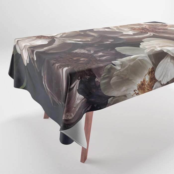 Midnight Peonies  Tablecloth Gallery Image 1