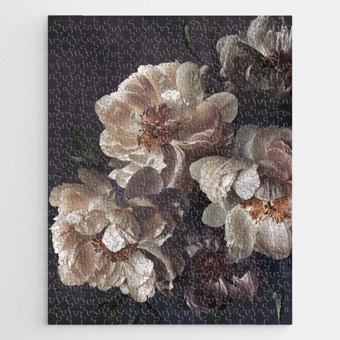 Midnight Peonies  Jigsaw Puzzle Gallery Image 1