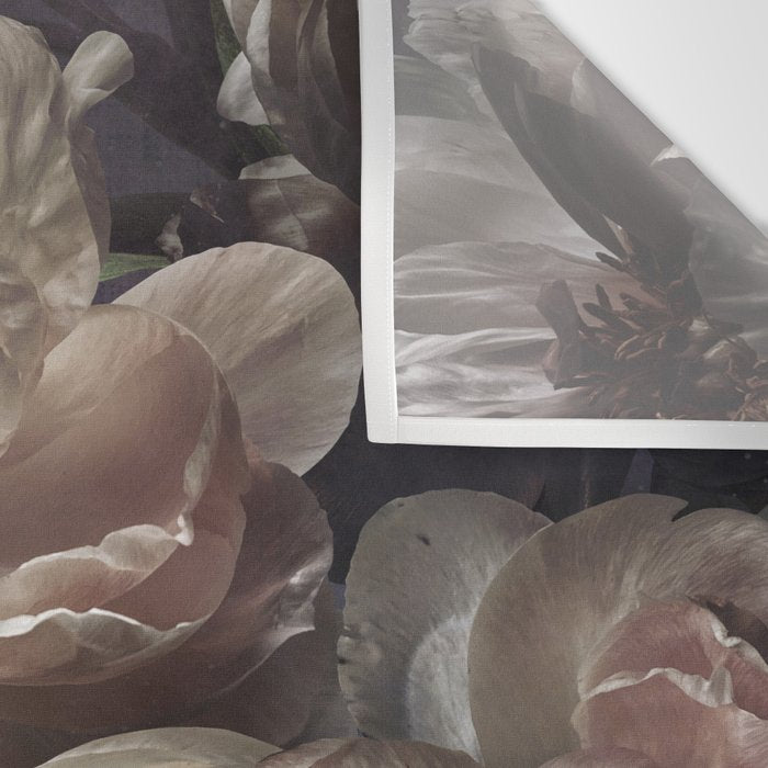 Midnight Peonies  Wall Tapestry Gallery Image 3