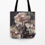 Midnight Peonies  Tote Bag Gallery Image 1