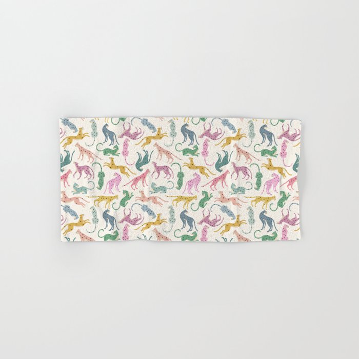 Leopard Rainbows Bath Towel Gallery Image 1