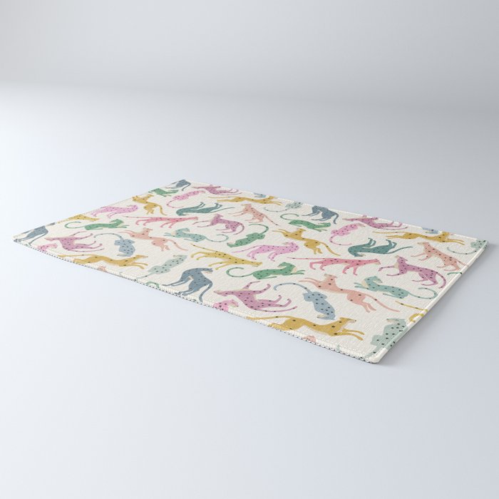 Leopard Rainbows Rug Gallery Image 3