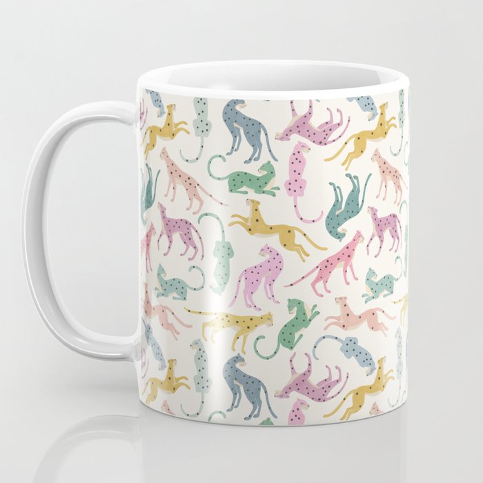 Leopard Rainbows Coffee Mug Gallery Image 3