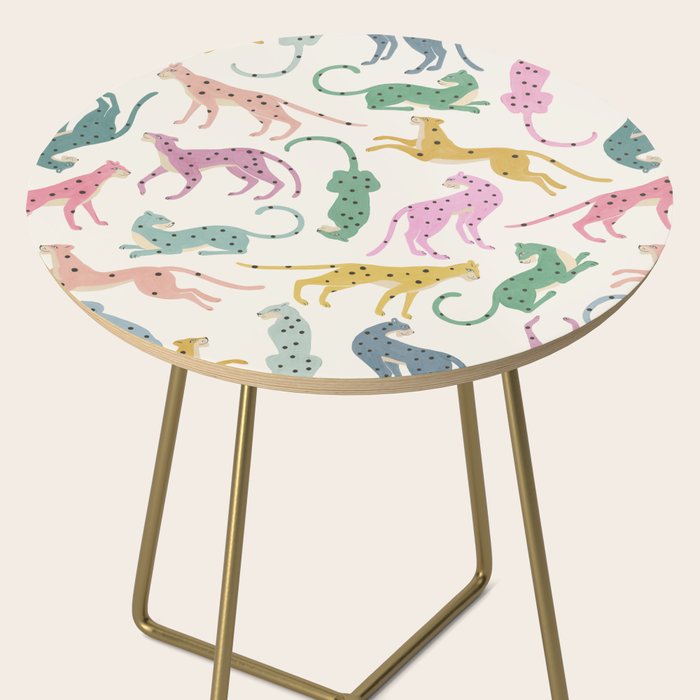 Leopard Rainbows Side Table Gallery Image 2