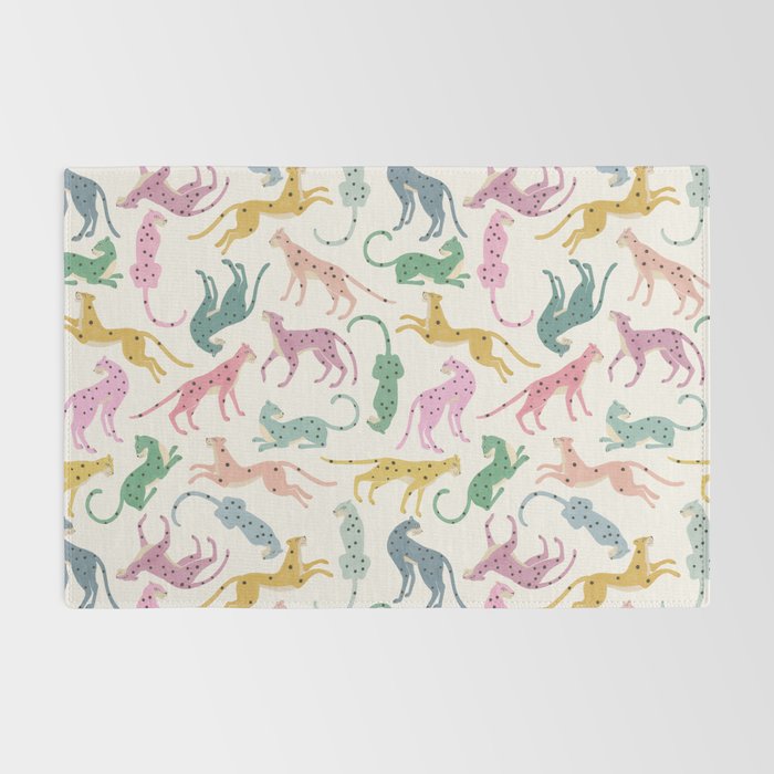 Leopard Rainbows Rug Gallery Image 2