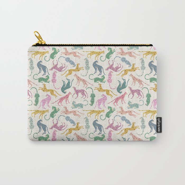 Leopard Rainbows Carry All Pouch Gallery Image 1