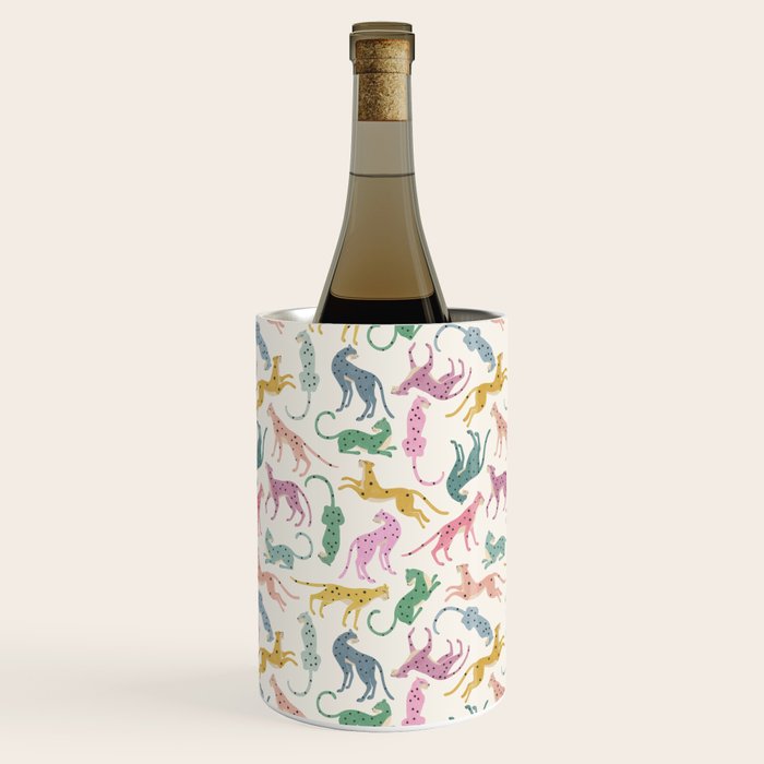 Leopard Rainbows Wine Chiller Gallery Image 2