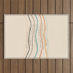 "I Hope In Hallways And Parking Lots You Can Take A Moment To Breathe, To Loosen Your Shoulders And Know It Is Okay To Not Know Everything." Outdoor Rug Gallery Image 1