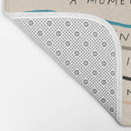 "I Hope In Hallways And Parking Lots You Can Take A Moment To Breathe, To Loosen Your Shoulders And Know It Is Okay To Not Know Everything." Bath Mat Gallery Image 2