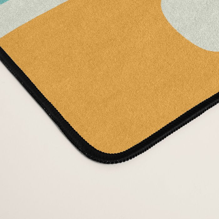 Mid Century Modern Scandinavian Pattern 245 Desk Mat Gallery Image 4