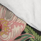 Botanical and Black Cats Comforter Gallery Image 4