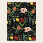 Botanical and Black Cats Poster Gallery Image 4